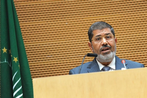 El presidente egipcio Mohamed Morsi. | Afp