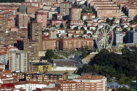 Vista area de la ciudad de Bilbao. | Iaki Andrs