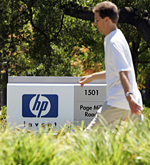 Sede de HP en Palo Alto. | Bloomberg
