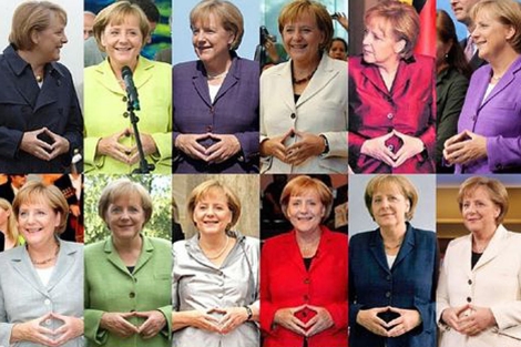 La gama cromtica de Merkel, una de las colecciones fetiche de Van Eekelen.
