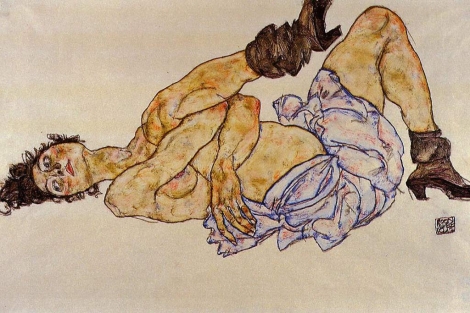 Desnudo femenino reclinado (1908)
