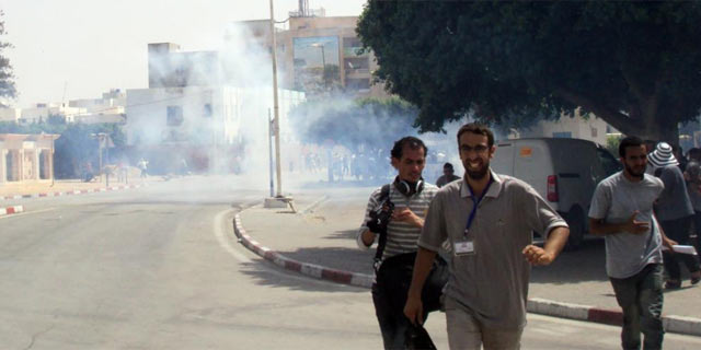 Disturbios en las calles de Sidi Bouzid. | Afp