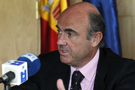 El ministro de Economía, Luis de Guindos.| Efe