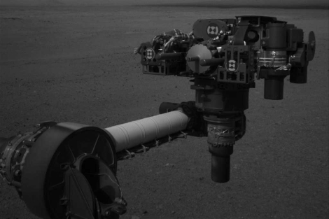 El brazo robótico del robot Curiosity. | NASA