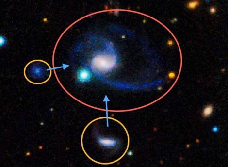 La imagen muestra uno de los sistemas iguales a la Va Lctea. | ICRAR