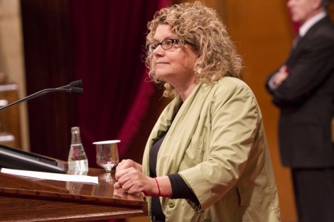 La ex consellera socialista, en el Parlament. | Jordi Soteras