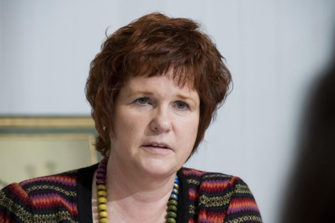 La presidenta de la Comisin de Asuntos Econmicos y Monetarios, Sharon Bowles. | E.M.