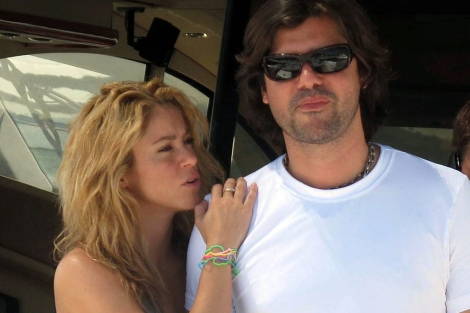 La cantante Shakira y su ex novio Antonio de la Ra, en una imagen de archivo. | El Mundo