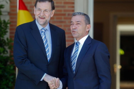 Rivero, recibido por Rajoy en Moncloa, el pasado mes de mayo. | Jos Aym