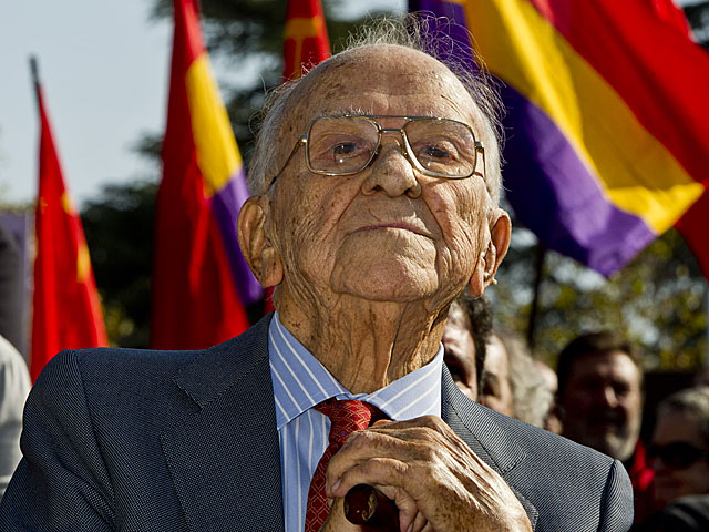Santiago Carrillo, en una imagen del 22 de octubre de 2011. | Gonzalo Arroyo
