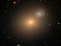 Imagen de Arp 116. | SDSS