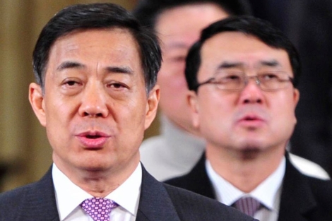 Lijun, detrs de Bo Xilai en una imagen del pasado mes de enero. | Reuters