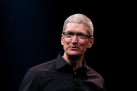 El consejero delegado de Apple, Tim Cook, el pasado 12 de septiembre. | Afp