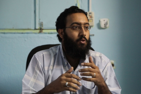 Abu Yusef, uno de los acusados de blasfemar contra el cristianismo. | Francisco Carrin