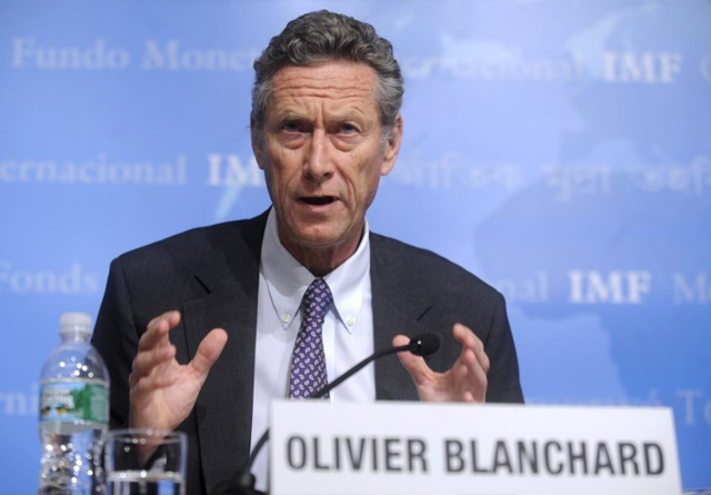 El economista jefe del FMI, Olivier Blanchard. | UPI Photo