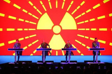 El grupo alemn Kraftwerk, en una actuacin.