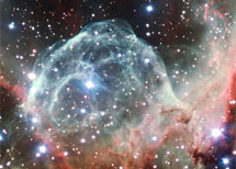 Nebulosa del Casco de Thor. | ESO