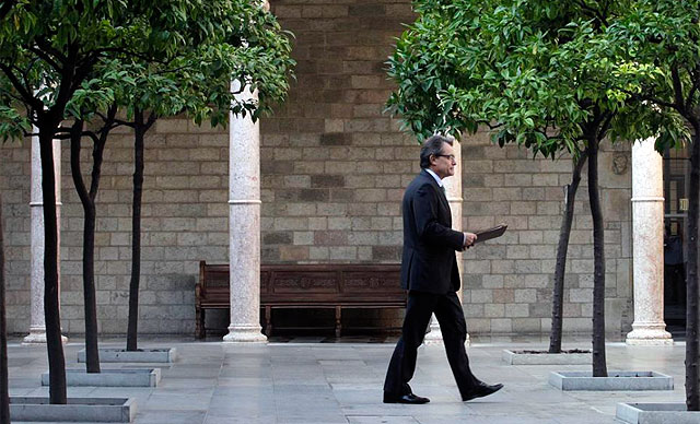 El presidente de la Generalitat, Artur Mas. | Antonio Moreno