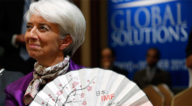 Lagarde en el Comit Monetario y Financiero, en tokio. | Reuters