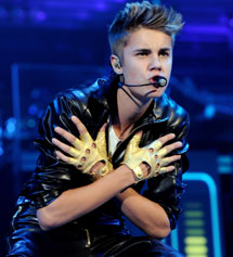 Justin Bieber. | Afp