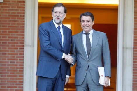 Rajoy y Gonzlez, durante la reunin mantenida hoy. | Jse Ayma