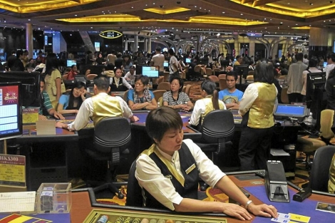 Imagen de un casino de Adelson en Macao. | D. Jimnez
