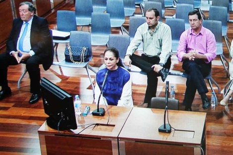 Isabel Pantoja declara en el juicio por blanqueo de capitales. | A. Pastor