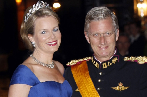 Felipe y Matilde de Blgica, el pasado fin de semana en la boda real de Luxemburgo. | Gtres
