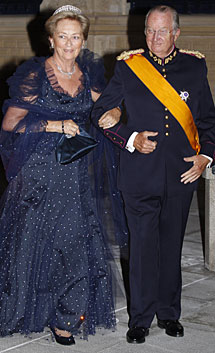 Alberto II y la reina Paola. | Gtres