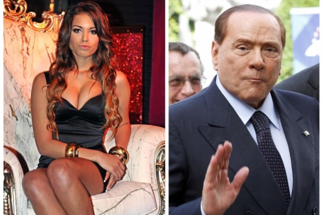 Ruby R. y Silvio Berlusconi. | Reuters
