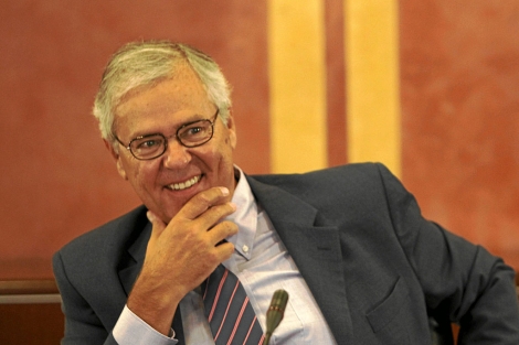 Manuel Gmez, ex interventor de la Junta, ante la comisin.| E. Lobato