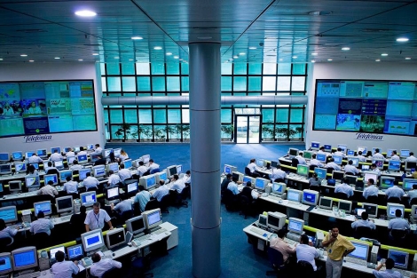 Centro Regional de Supervision y Operacion de Telefnica en Brasil.
