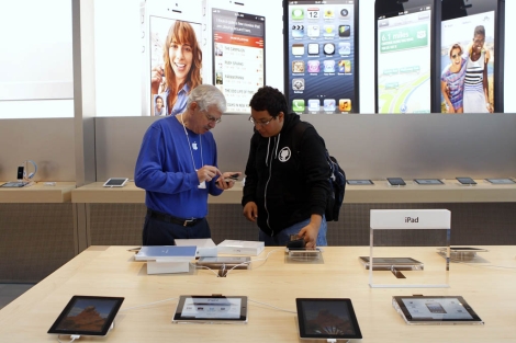 Una tienda de Apple en Palo Alto (California). | Reuters