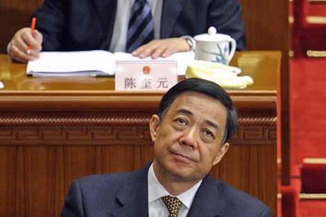 Bo Xilai, en una imagen de archivo en el Congreso Nacional.| Afp