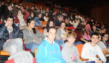 Los estudiantes, en el teatro. | N. Alcal