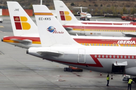 Aviones de Iberia. | Reuters