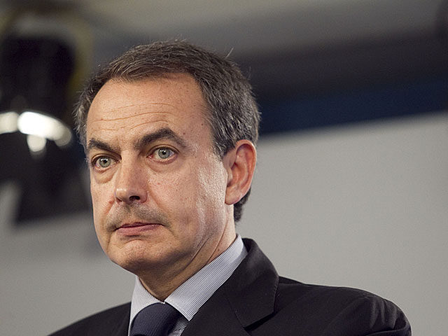 El ex presidente del Gobierno Jos Luis Rodrguez Zapatero, tras conocer los resultados electorales. | Begoa Rivas