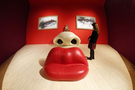 Una de las salas de la muestra de Dalí del Pompidou. | Reuters