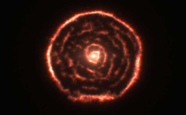 La envoltura de la estrella R Sculptoris. | ESO
