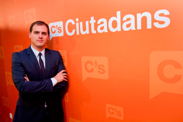 El candidato de Ciutadans, Albert Rivera. | Christian Maury