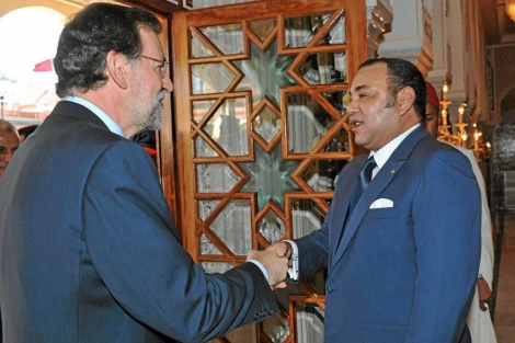 El presidente de Espaa, Mariano Rajoy, y el rey de Marruecos, Mohammed VI. | Reuters