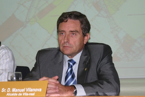 Manuel Vilanova, ex alcalde de Vila-real, durante un acto. | ELMUNDO.es