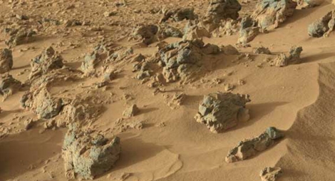 Zona del suelo de Marte analizada por 'Curiosity'. | NASA