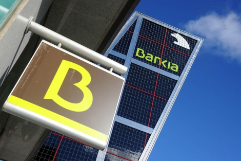 Sede de Bankia en Madrid. | Afp