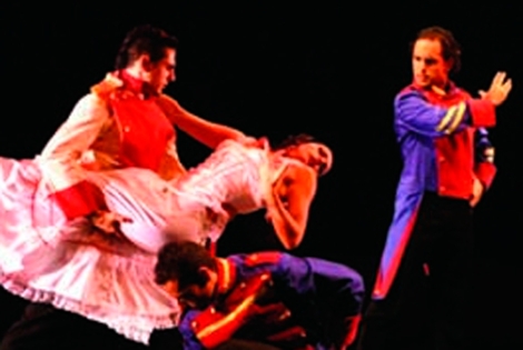 Imagen de la obra Carmen que debera interpretarse maana en Kazajistn. | Ballet Flamenco de Madrid.