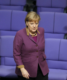 La canciller alemana, en una imagen reciente. | Reuters