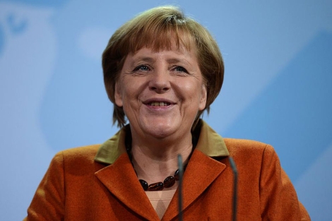 La canciller alemana y líder de la CDU, Angela Merkel. | Afp