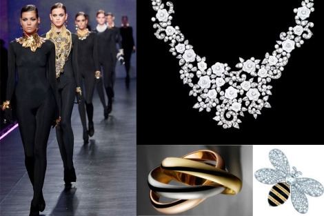 Aristocrazy, primera firma de joyas en desfilar. Propuestas de Piaget, Cartier y Tiffany & Co.