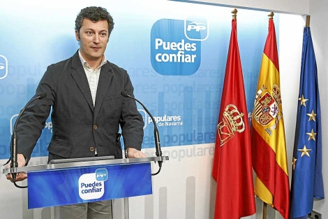 El diputado Santiago Cervera, en un acto del PP. | Jesús Diges / Efe