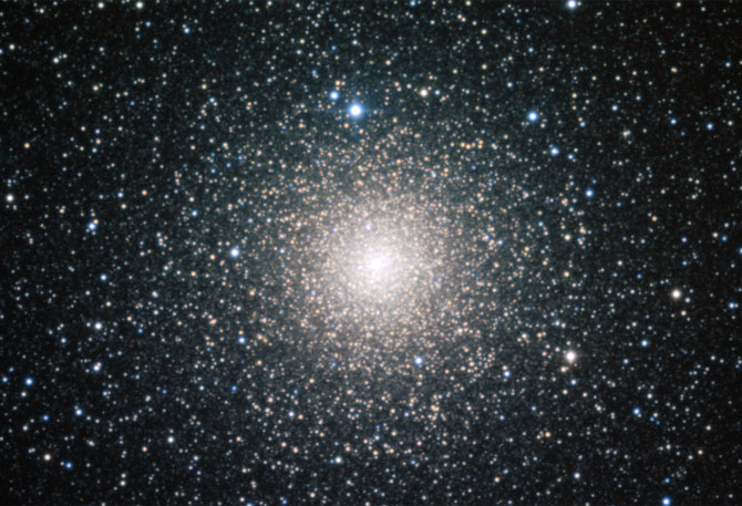 El cmulo globular estudiado por el Observatorio Austral Europeo. | ESO